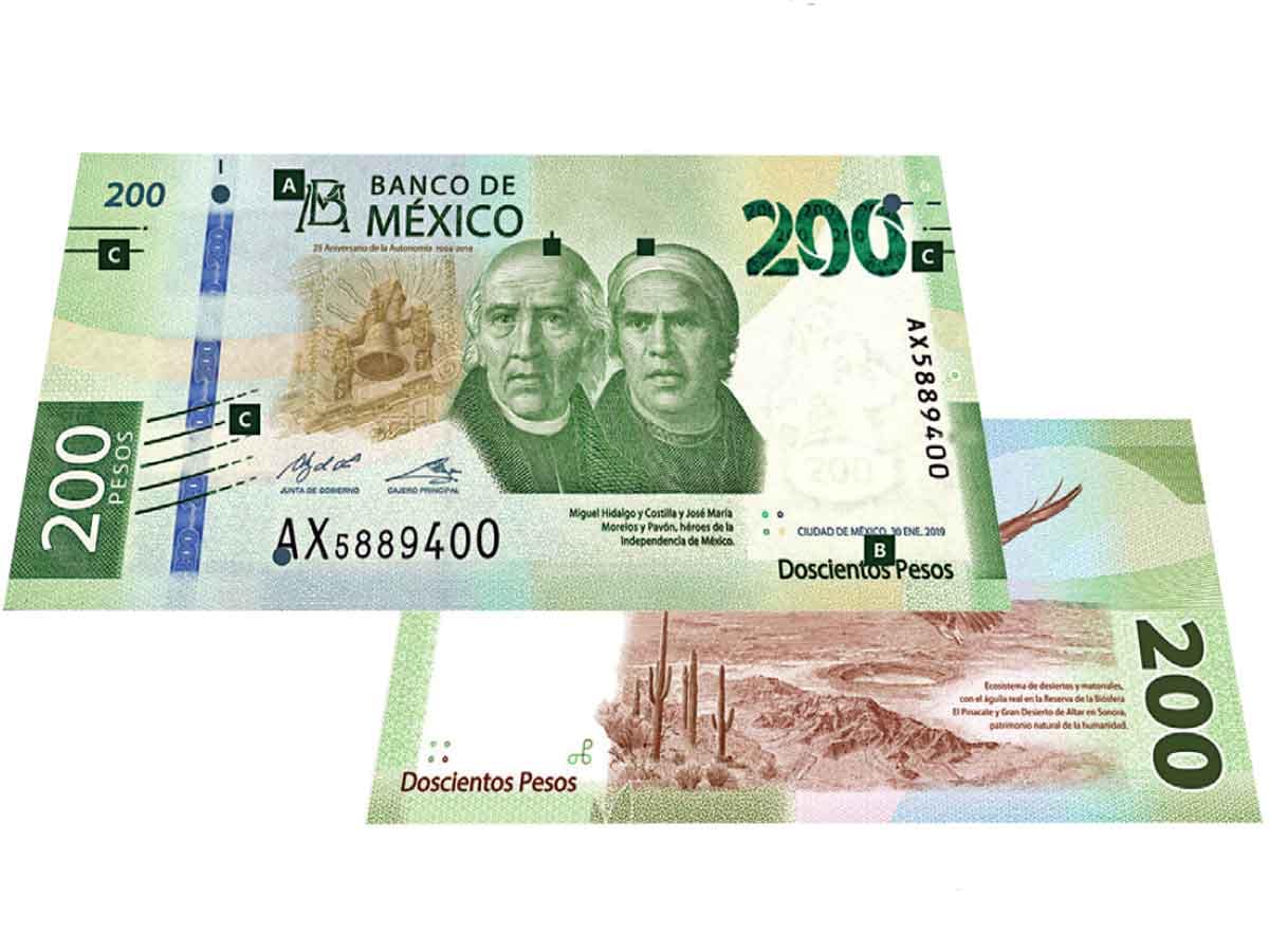 billete 200