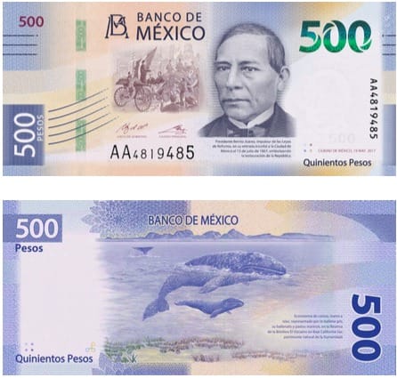 500 pesos